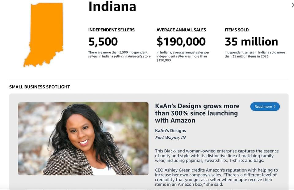 Sharing Our Small Business Story with partners at Amazon