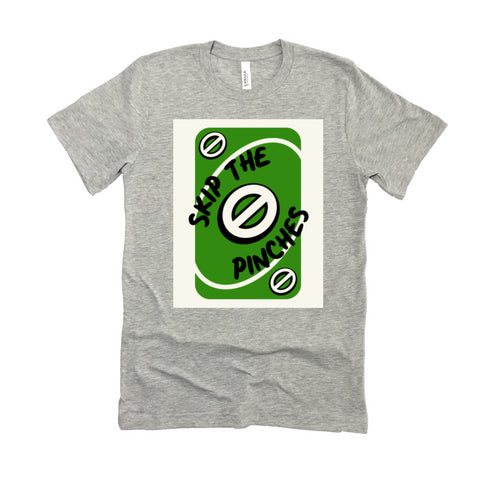 St Patricks Day - Skip The Pinches Adult and Child T-shirt (Multiple Colors)