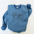GiGi Script Collegiate Sweatshirt (Multiple Colors)