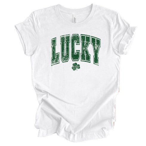Lucky T-Shirt  - Kids and Adults (Multiple Colors)