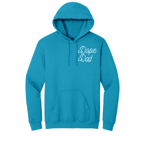 Dad’s Birthday Hoodie - Dope Dad Premium Fleece Hoodie (Various Colors)