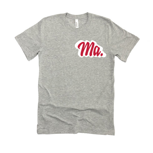 Matching Mom and Child Shirts - Ma, Bae, and Newbae (Heather Grey)