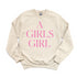 A Girls Girl - Adult/Kids Matching Sweatshirts