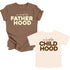 Matching Shirts- No Hood like Fatherhood/ Motherhood/ChildHood  (Multiple Colors)