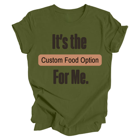 Thanksgiving "It's The ....For Me" Family Matching Shirts ( Multiple Options and Colors)