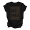 Adult-Dad Swag (Black on Black)