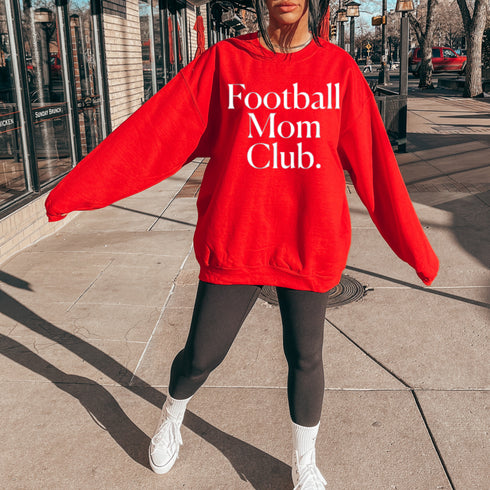 Football Mom Club Adult SweatShirt