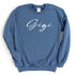 GiGi Script Collegiate Sweatshirt (Multiple Colors)