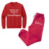 Nobody Does Christmas Like My Family Matching Set - Sweatshirt and Pants (Customize Option available)
