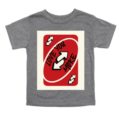 Reverse Love You More - Adult/Kids Matching T-shirts