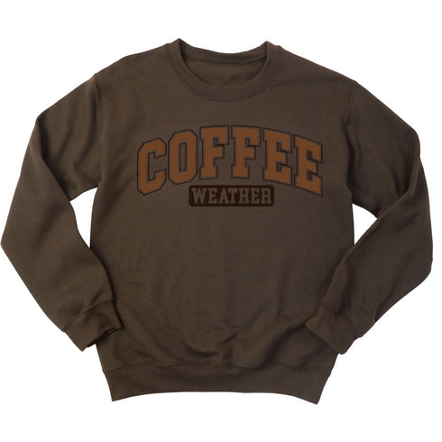 Coffee Weather - Adult Graphic Sweatshirt