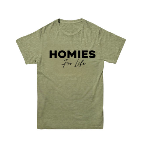 Matching Daddy and Me Set - Homies for Life (Multiple Colors)