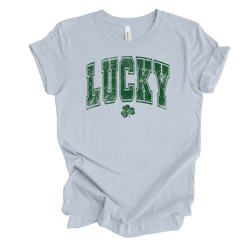 Lucky T-Shirt  - Kids and Adults (Multiple Colors)