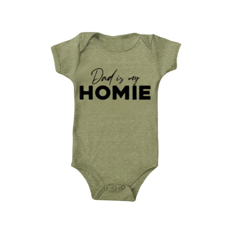 Matching Daddy and Me Set - Homies for Life (Multiple Colors)