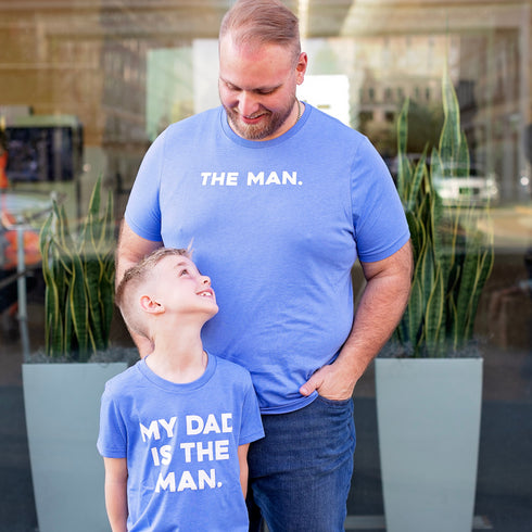 Dad and Kids - The Man/My Dad Is The Man - Multiple Colors