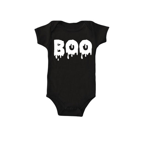 Mommy and Me - Halloween Matching Set - Rollin' With My Boos - Black Sweatshirt/T-shirt