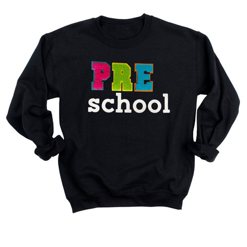 Custom Pre- School Mini Chenille Patch Sweatshirt
