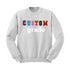 Custom Grade Mini Chenille Patch Sweatshirt (you choose the grade)