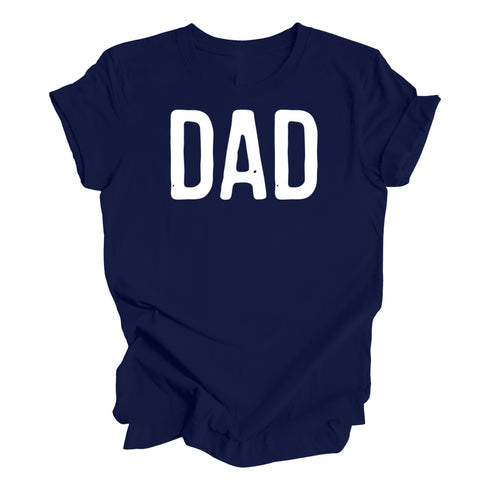 Dad, Mom, Shorty Matching T-shirt Set - Navy