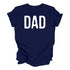 Dad, Mom, Shorty Matching T-shirt Set - Navy