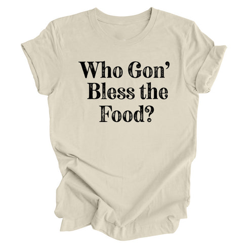 Thanksgiving Family Matching - Who gon' bless the food? Kids and Adults ( Multiple Options and Colors)