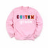 Custom Grade Mini Chenille Patch Sweatshirt (you choose the grade)