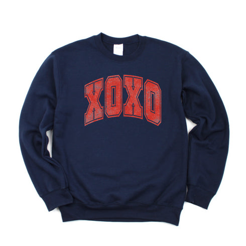 XOXO  Adult and child Sweatshirt Option (Multiple Colors)