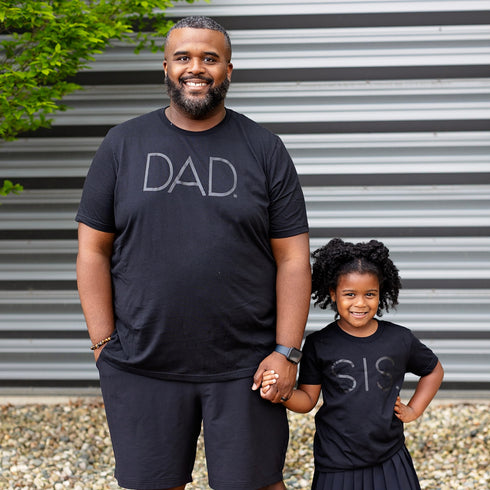Blackout Series:  Dad. T-shirt and Pullover Option