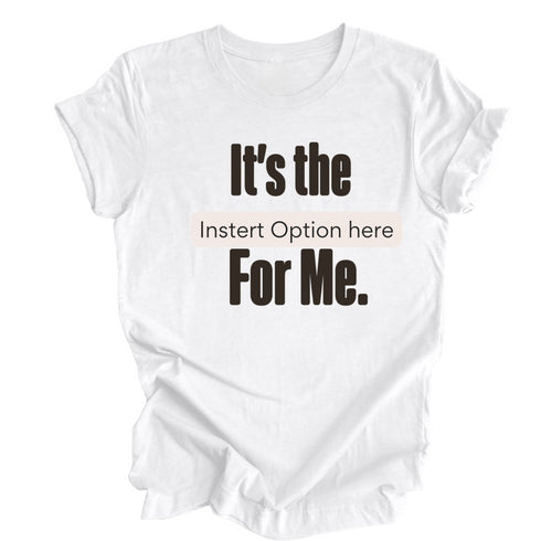 Unisex Graphic t-shirt with custom saying. Color is White