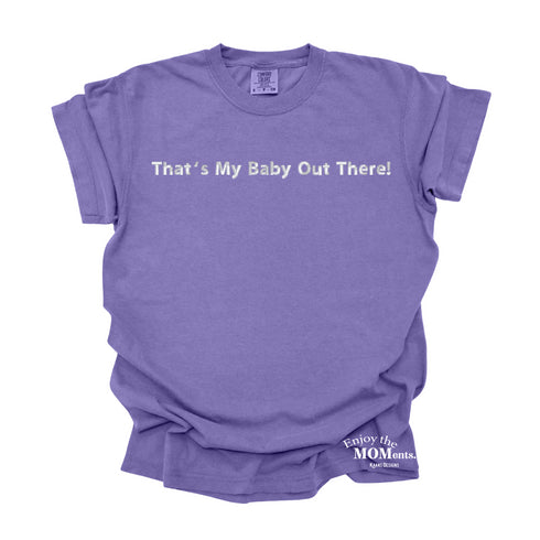 PERSONALIZE -Enjoy the MOMents Custom Embroidered - Adult Shirt/Comfort Colors (Multiple Colors)