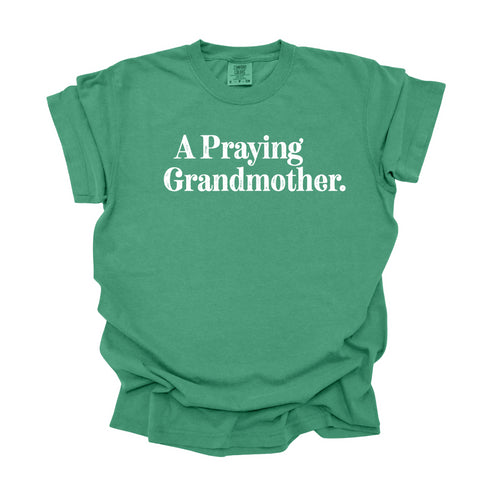 A Praying Grandmother - Adult T-shirt/Comfort Colors