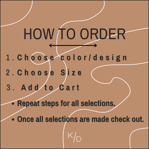 instructions on how to order graphic tshirts