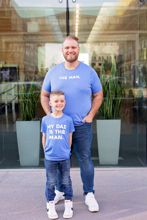 Dad and Kids - The Man/My Dad Is The Man - Multiple Colors