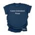 PERSONALIZE -Enjoy the MOMents Custom Embroidered - Adult Shirt/Comfort Colors (Multiple Colors)