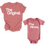 Mommy and Me, Girl Mom Matching - The Original The Remix® (Mauve) Set of 2