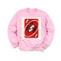 Love You More Pink Sweatshirt