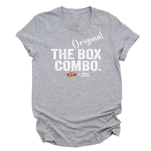 heather athletic grey shirt for raising canes collaboration original shirt