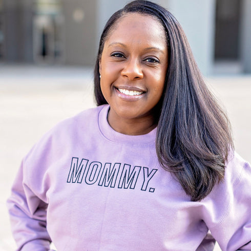 PERSONALIZE - Embroidered Sweatshirt, Gift for Mom - (Multiple Colors) ENTER YOUR CUSTOM NAME