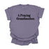 A Praying Grandmother - Adult T-shirt/Comfort Colors