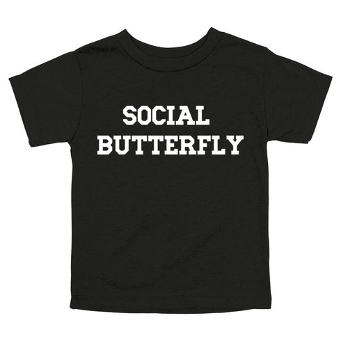 Back to School Superlatives- "Social Butterfly" Multiple Color T-shirt