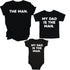 Dad and Kids - The Man/My Dad Is The Man - Multiple Colors