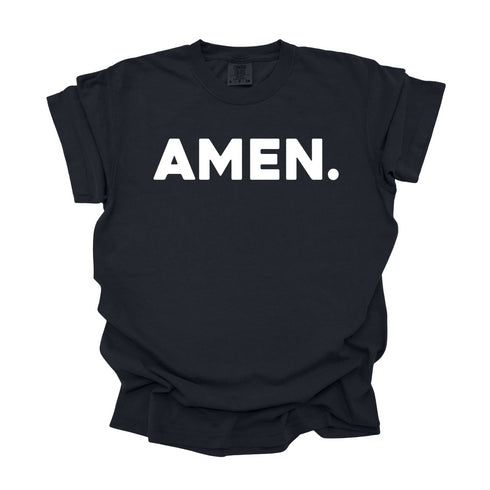 Amen - Adult T-shirt/Comfort Colors