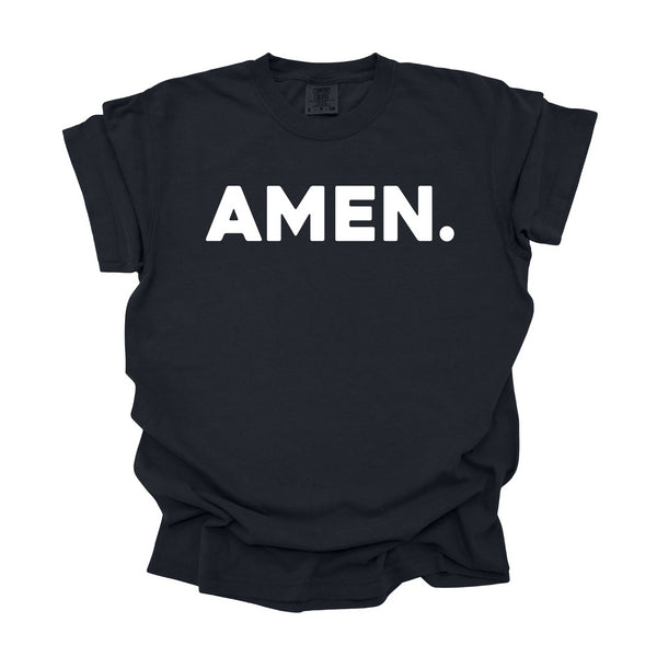 Amen - Adult T-shirt/Comfort Colors
