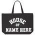 Personalize Your Tote Bag / Custom Varsity Letter Patch - House of Design