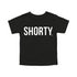 Dad, Mom, Shorty Matching T-shirt Set - Black
