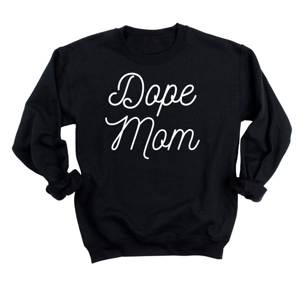 Mom Premium Sweatshirt - Dope Mom - Black Sweatshirt