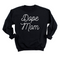 Mom Premium Sweatshirt - Dope Mom - Black Sweatshirt