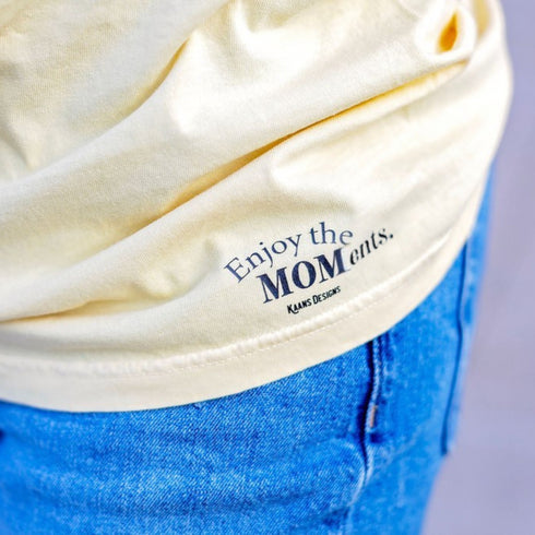 PERSONALIZE -Enjoy the MOMents Custom Embroidered - Adult Shirt/Comfort Colors (Multiple Colors)