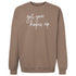 Get Your Hopes Up - Embroidered Adult/Child - Pullover