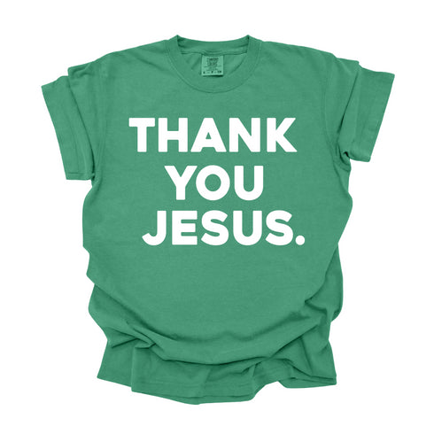 Thank You Jesus - Adult T-shirt/Comfort Colors